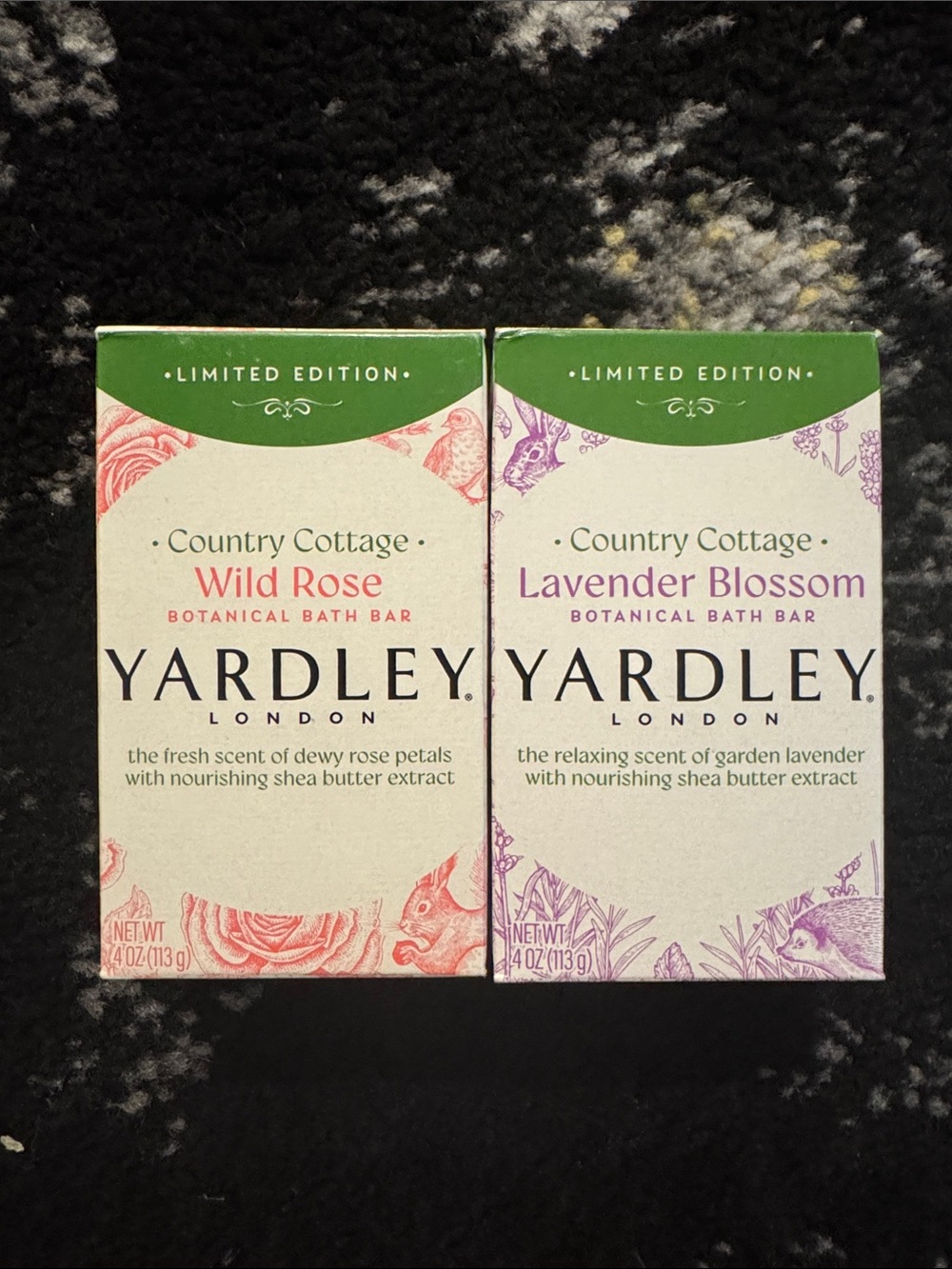 Yardley London Country Cottage Limited Edition Bath Bar Set NEW 🏷️